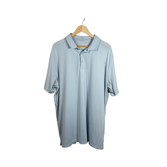 Mizzen + Main Phil Mickelson Men’s Golf Polo in Baby Blue Size XXL - Picture 2 of 9